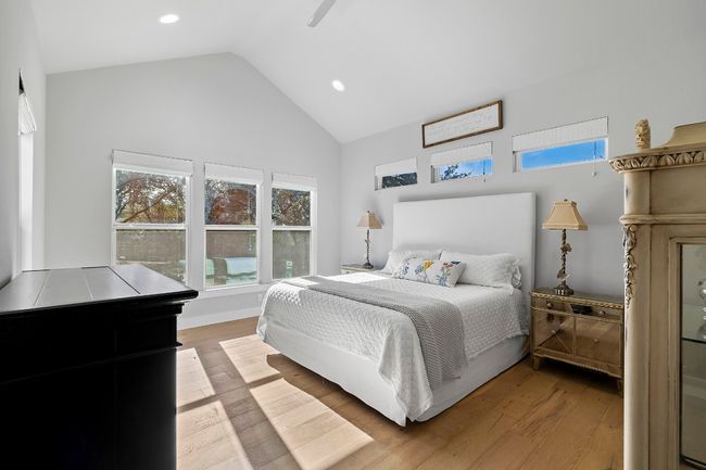 Primary bedroom looking towards the backyard | Image 11