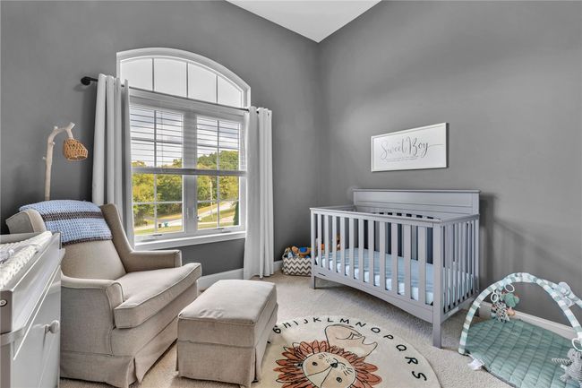 Large picture window is highlighted in the nursery. | Image 27
