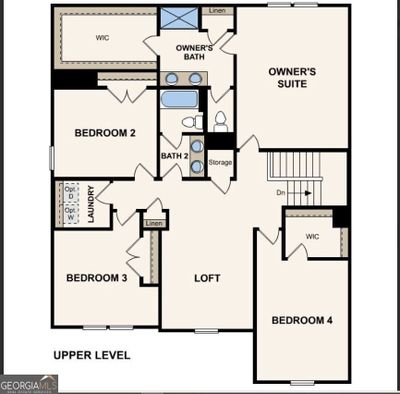 5562 Rosehall Place (Lot 50), House other with 4 bedrooms, 3 bathrooms and null parking in Atlanta GA | Image 3