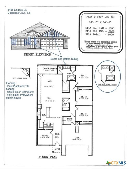 1425 Lindsey Dr, Copperas Cove, TX, 76522-8280 | Card Image