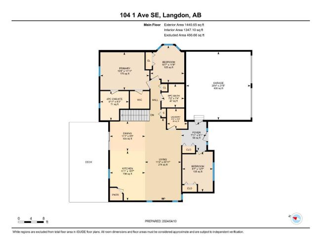 104 1 Avenue Se, Home with 5 bedrooms, 3 bathrooms and 4 parking in Langdon AB | Image 36