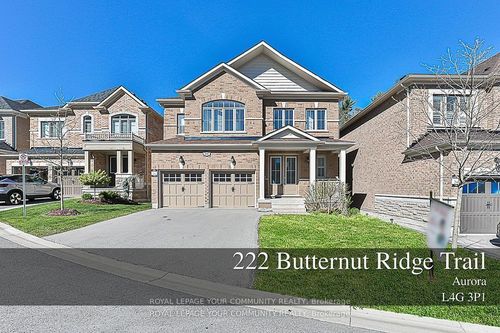 222 Butternut Ridge Trail, Aurora, ON, L4G3P1 | Card Image