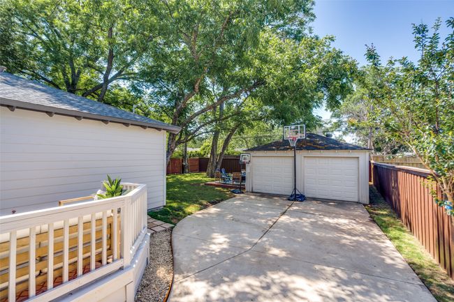 View of detached garage | Image 19