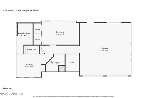 8201 Robert Dr, Anchorage, AK, 99516-5548 | Card Image