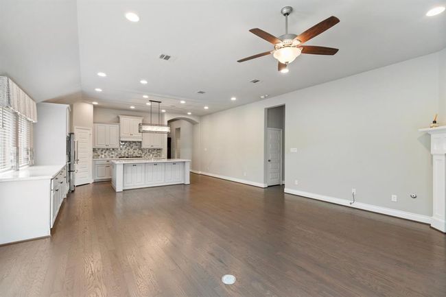 Living Area Looking back towards Kitchen. Plugs in the floor for you Electrically Operated Couches and Chairs. | Image 12