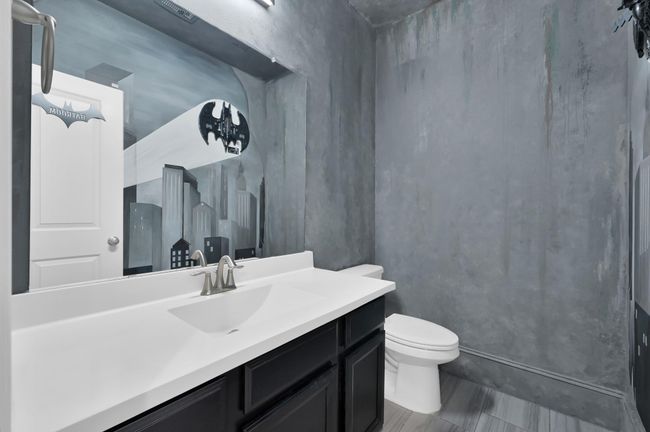 Bathroom for gameroom w/ enough space behind room to easily convert this into a Full bathroom. | Image 25