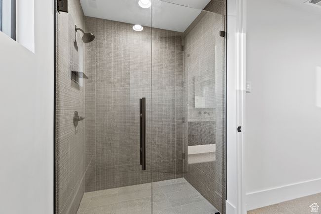 Full bath with visible vents and a shower stall | Image 25