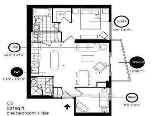 801 - 21 Carlton St, Condo with 2 bedrooms, 2 bathrooms and null parking in Toronto ON | Image 28