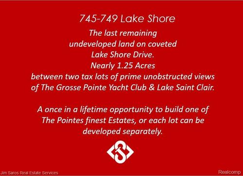 745- 749 Lake Shore Road, Village of Grosse Pointe Shores, MI, 48236 | Card Image