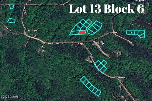 Lot 13 Block 6 (Piney Woods) E 330 Road, Jay, OK, 74346 | Card Image