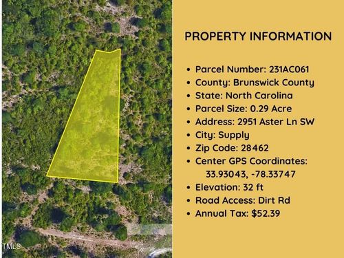 2951 Aster Ln Sw, Supply, NC, 28462-5419 | Card Image