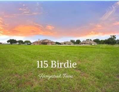 115 Birdie Drive, Home with 0 bedrooms, 0 bathrooms and null parking in Hempstead TX | Image 1