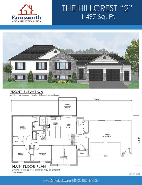1433 Springbrook Rd, Springbrook, ON, K0K3C0 | Card Image
