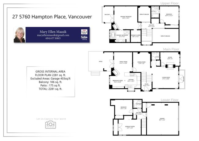27 - 5760 Hampton Place, Townhouse with 3 bedrooms, 3 bathrooms and 2 parking in Vancouver BC | Image 31