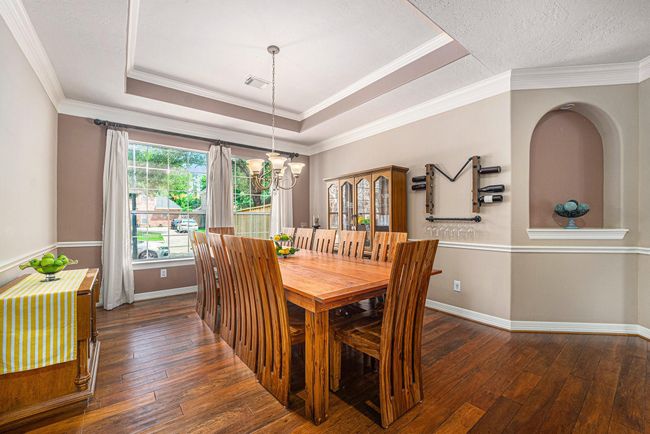 This formal dining room is perfect for hosting gatherings in style. | Image 7