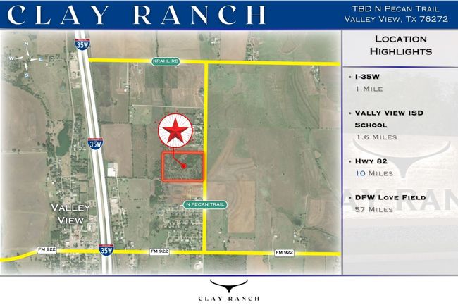 101 Clay Ranch Road, Home with 0 bedrooms, 0 bathrooms and null parking in Valley View TX | Image 4