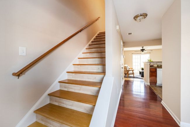 Beautiful hardwood stairs and the entire second floor! | Image 19