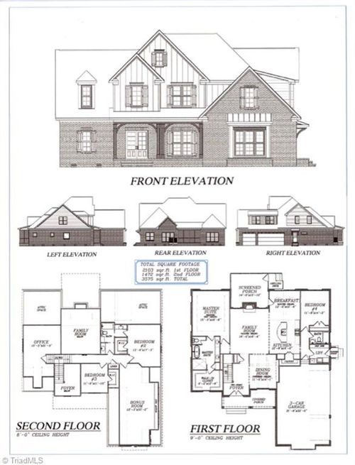 603 Scotts Glen Dr, Greensboro, NC, 27455-8424 | Card Image