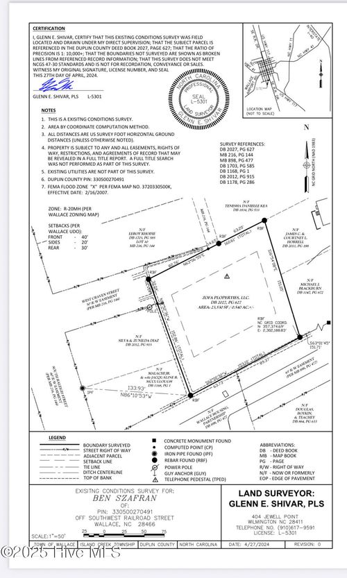 N/A Sw Southwest Rail Road Street, Wallace, NC, 28466 | Card Image