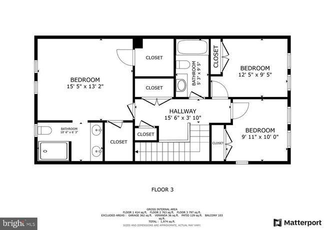 44954 Bishop Ter, Townhouse with 3 bedrooms, 3 bathrooms and null parking in ASHBURN VA | Image 50
