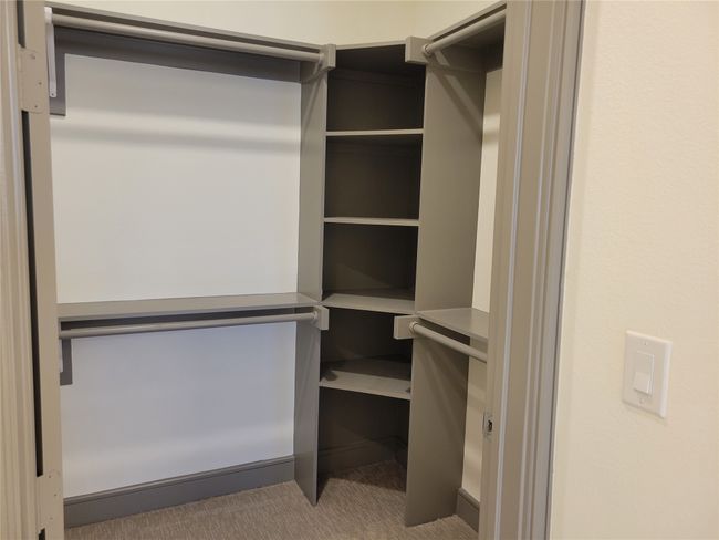 Walk in closet with carpet floors | Image 19