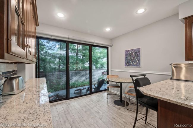 Breakfast room doorwall to private courtyard | Image 8