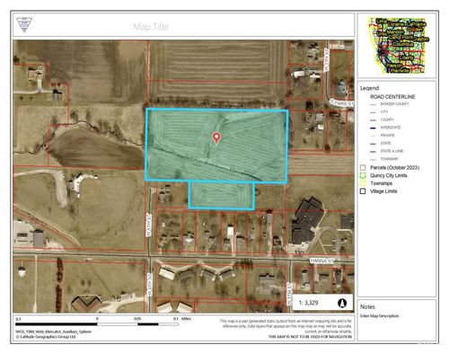 Lot 4 Blk 9 Sw Section, Golden, IL, 62339 | Card Image