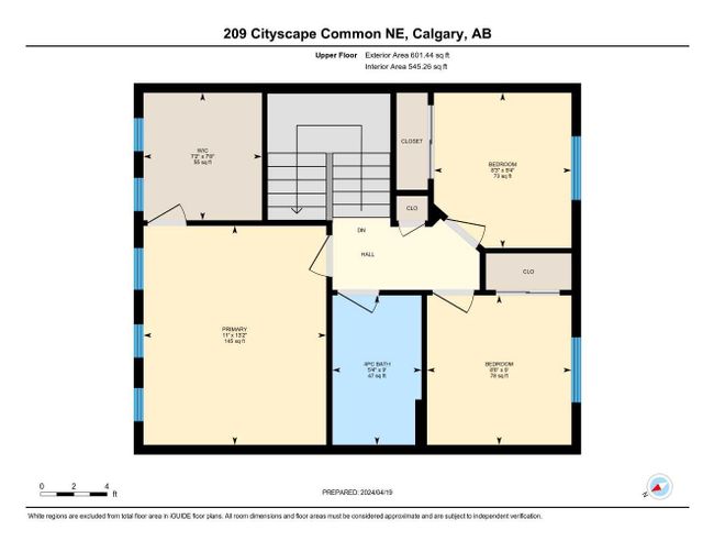 209 Cityscape Common Ne, Home with 3 bedrooms, 2 bathrooms and 2 parking in Calgary AB | Image 41