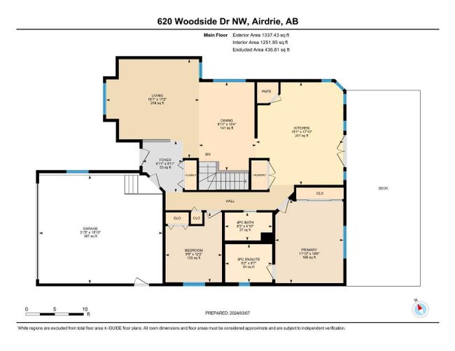 620 Woodside Drive Nw, Home with 4 bedrooms, 3 bathrooms and 4 parking in Airdrie AB | Image 29