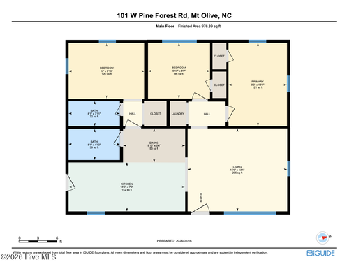 101 W Pine Forest Rd, Mount Olive, NC, 28365-8328 | Card Image
