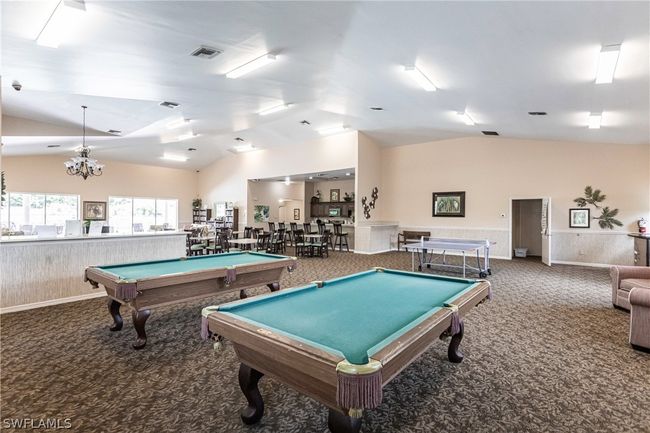 Community Clubhouse Recreation/Entertainment room featuring billiards tables AND a ping pong table and plenty of open space to enjoy it all | Image 31