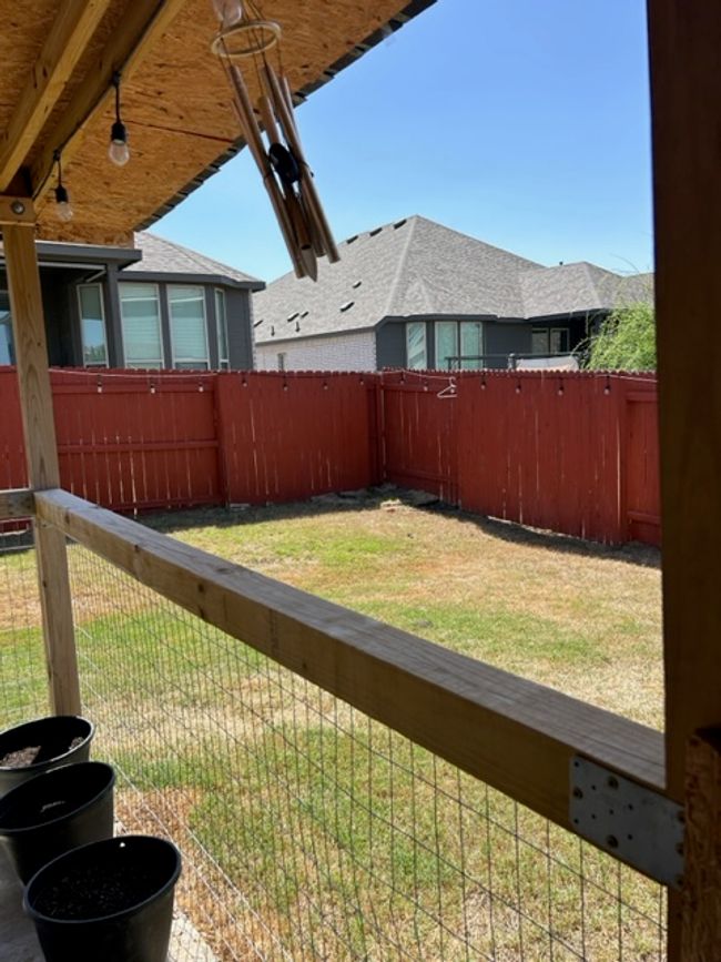 View of yard featuring a fenced backyard | Image 10