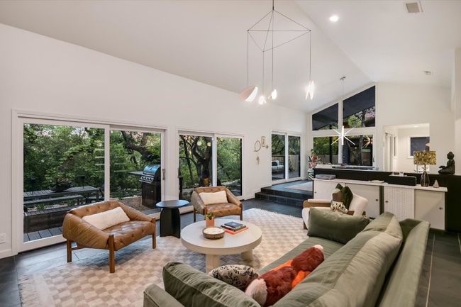 Open living and dining areas | Image 7