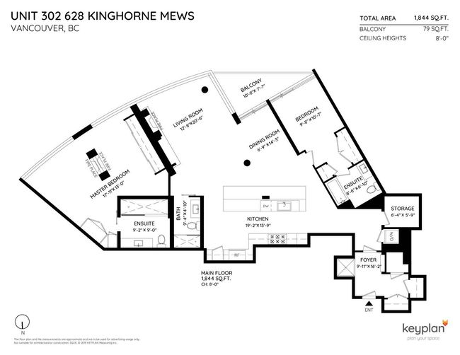 302 - 628 Kinghorne Mews, Condo with 2 bedrooms, 3 bathrooms and 2 parking in Vancouver BC | Image 22