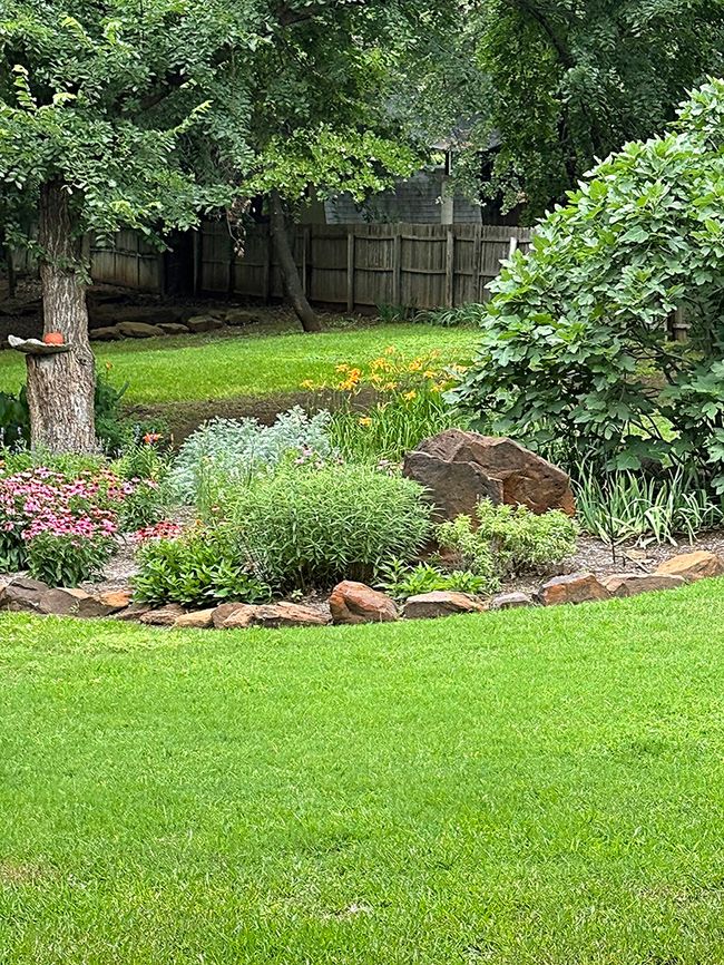 View of beautifully landscaped yard. | Image 39