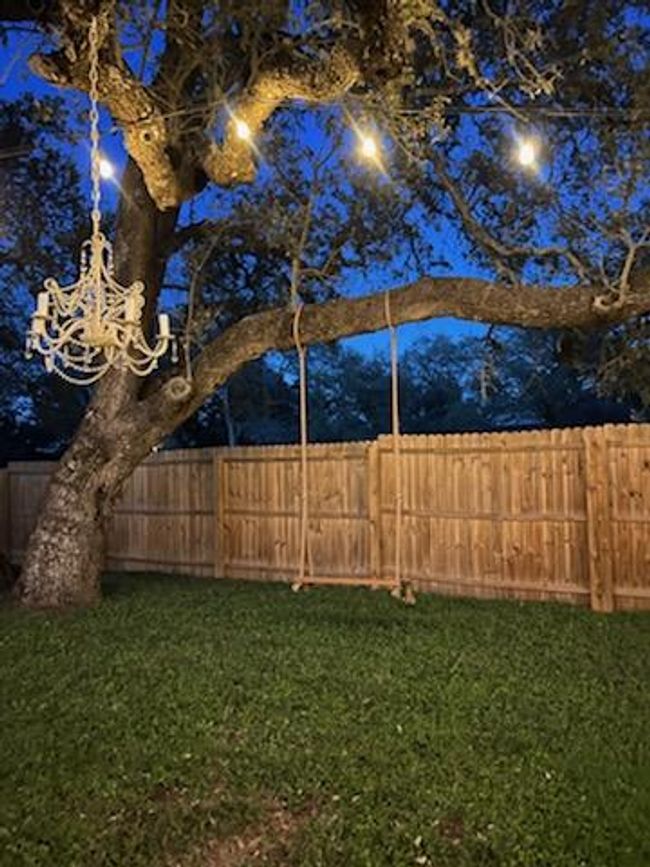 View of yard and mature tree | Image 18