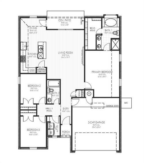 14020 Tybee Island Drive, Yukon, OK, 73099 | Card Image