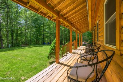 Wrap Around Porch Looking Out onto Front Lawn | Image 3