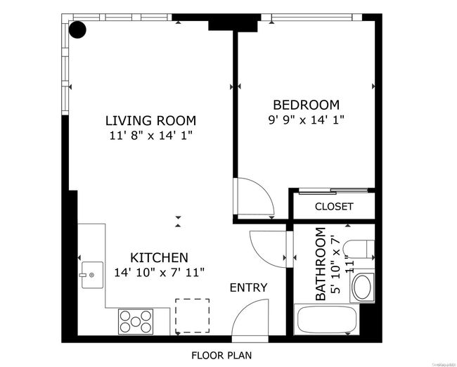 5D - 63-68 Austin St, Condo with 1 bedrooms, 1 bathrooms and null parking in Rego Park NY | Image 12