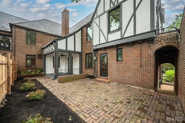 Rear fenced patio perfect for entertaining or a hot tub. | Image 31