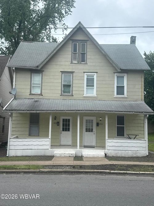 1216-1218 Vine Avenue, Williamsport, PA, 17701 | Card Image