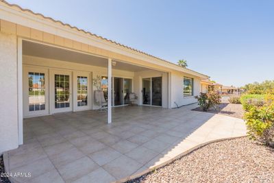 Paver area for outdoor furniture on the north-facing patio (to the golf course). | Image 3