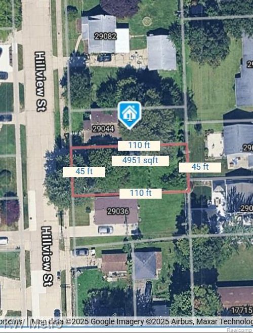 Vacant Hillview N Hillview, Roseville, MI, 48066 | Card Image