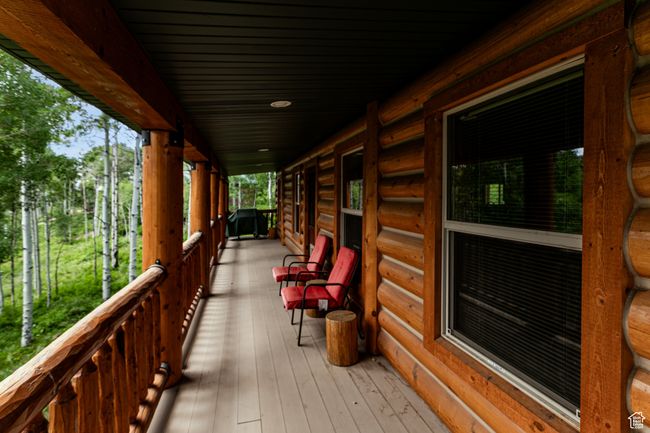 View of wooden porch | Image 5