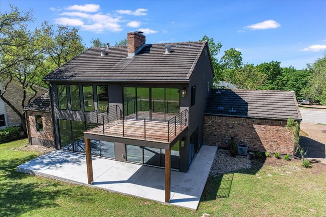 Aerial view of balcony and 385 soft patio. | Image 18