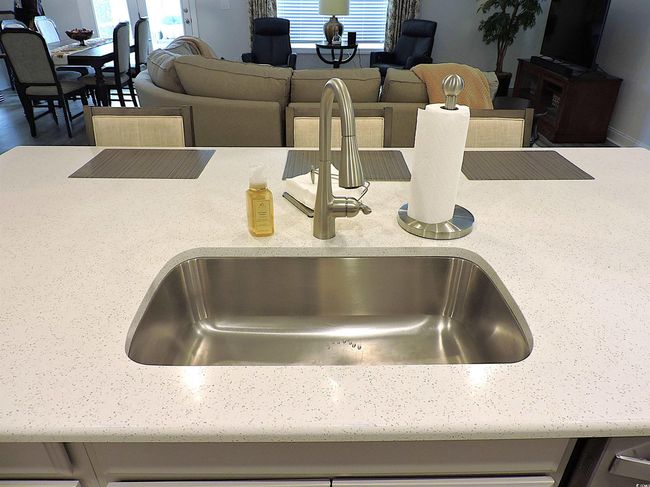 Kitchen view of a sink | Image 9
