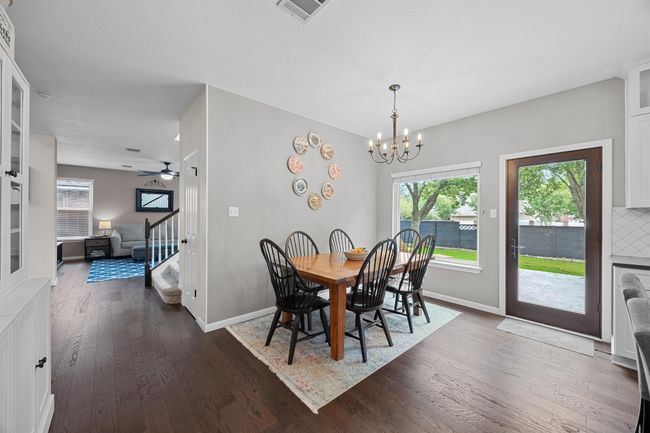 Roomy breakfast area and door to back. | Image 18