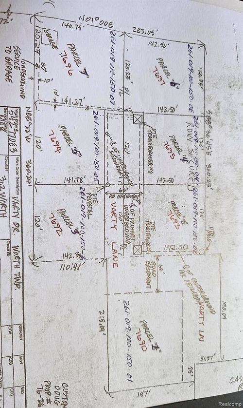 7696 Varty Ct, Lexington, MI, 48450-9406 | Card Image