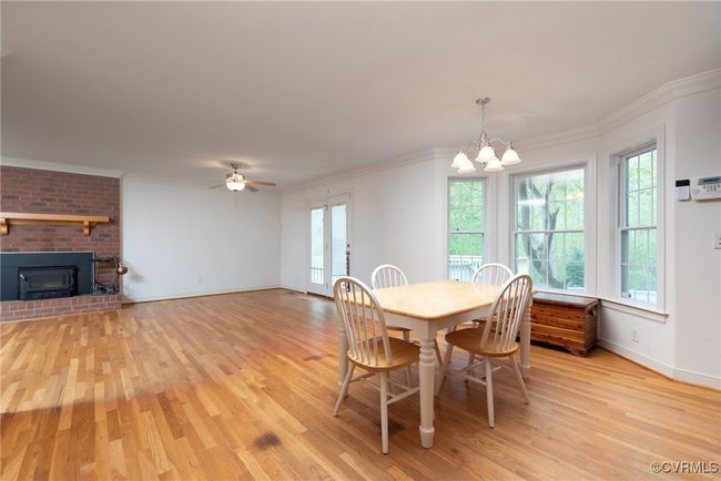 Eat-in kitchen open to spacious family room | Image 22