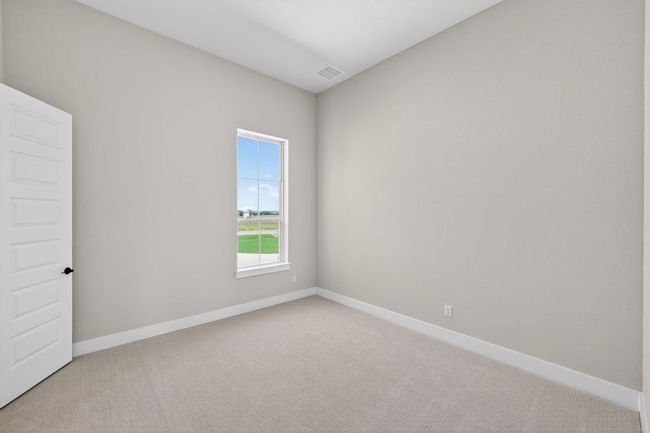 Empty room with light colored carpet and baseboards | Image 24